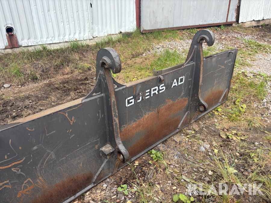 Planeringsskopa Gjerstad PS270 fäste Stora BM