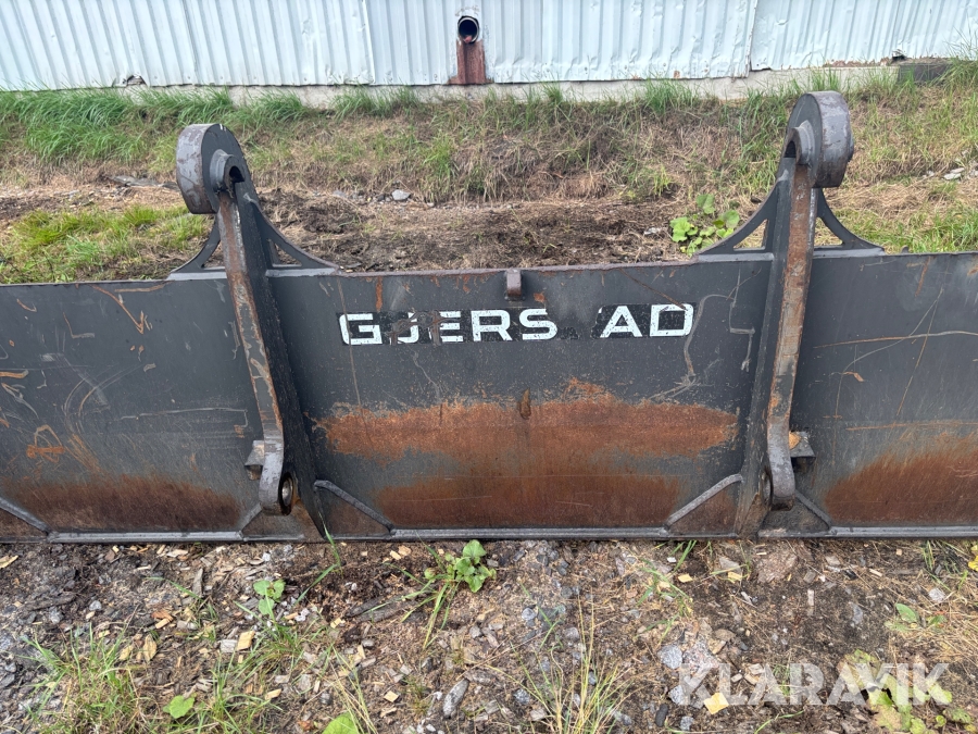 Planeringsskopa Gjerstad PS270 fäste Stora BM