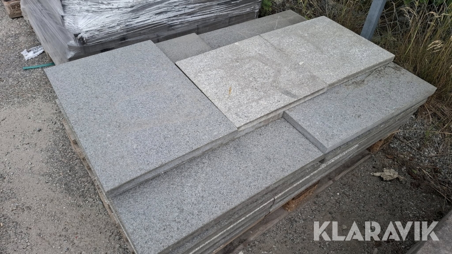 Trädgårdsplattor Granit