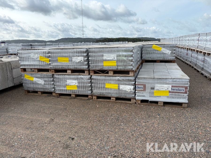 Betongplattor Benders 15 pall