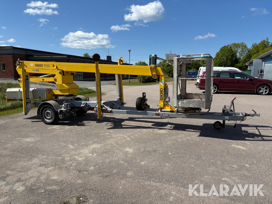 Släpvagnslift Omme 1550EBZX