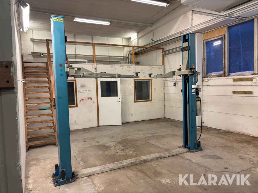 Tvåpelarlyft HCT 2.5AL40 4ton