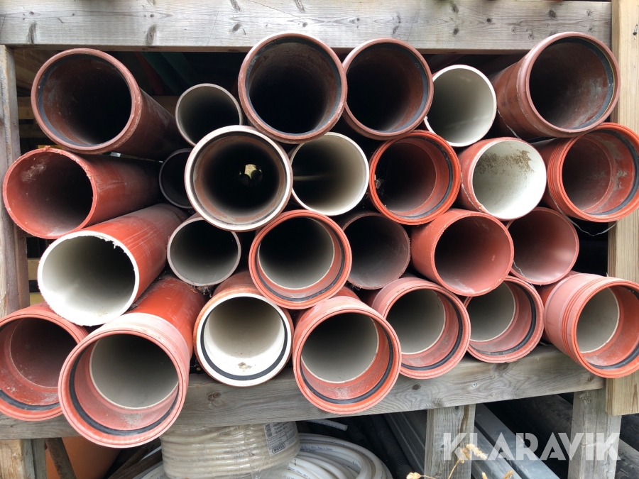 Klaravik Auktioner | Diverse rör PVC / PP