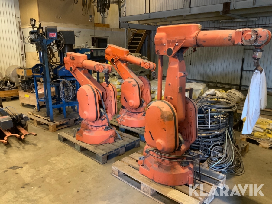 Svetsrobotar ABB S3 3st