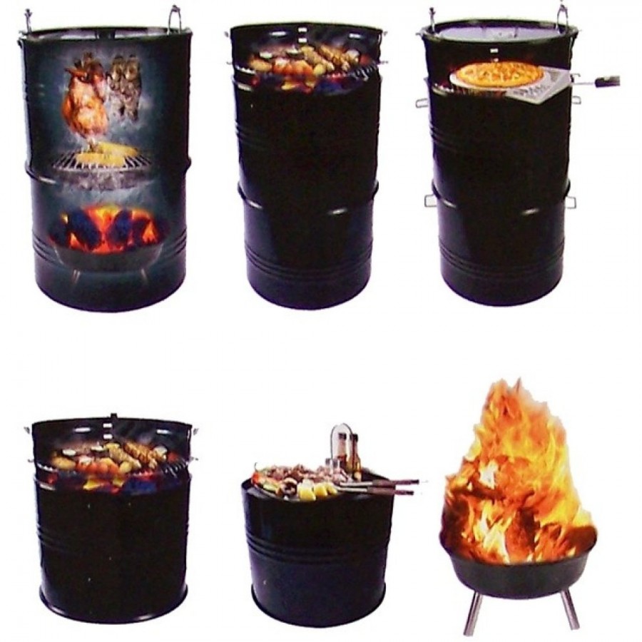 Rök/grilla tunna American BBQ 1905-8