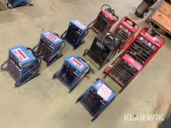 Fläktar 10st El-björn, Frico, A-C