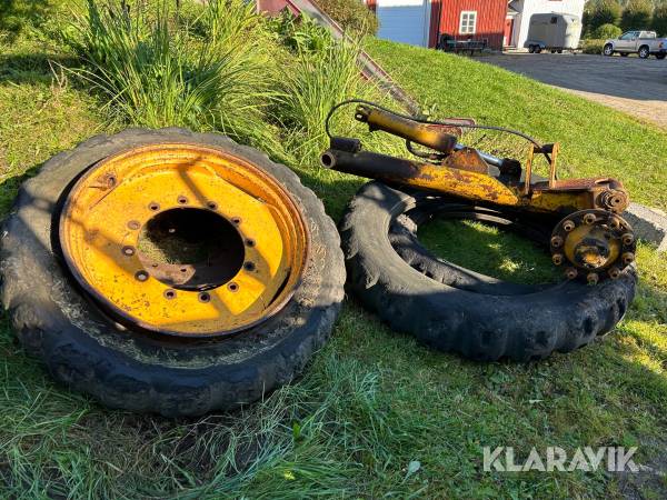 Pendlararm höger sida / däck och fälg Bolinder-munktell