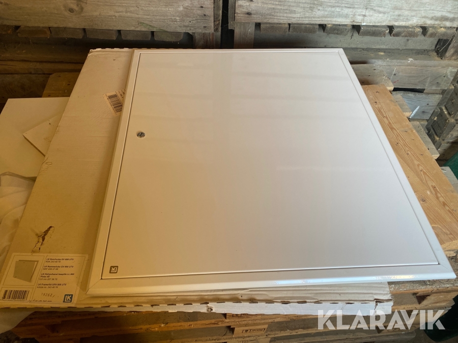 Skyddslucka till golvvärmecentral LK GV 800 ITV (Ny)