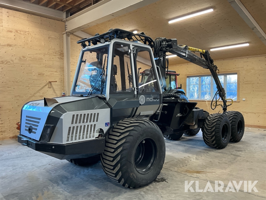 Gallringsskördare och skotare Malwa 560 C