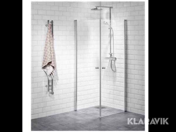 Duschvägg Alterna 90x90 Rak 1st