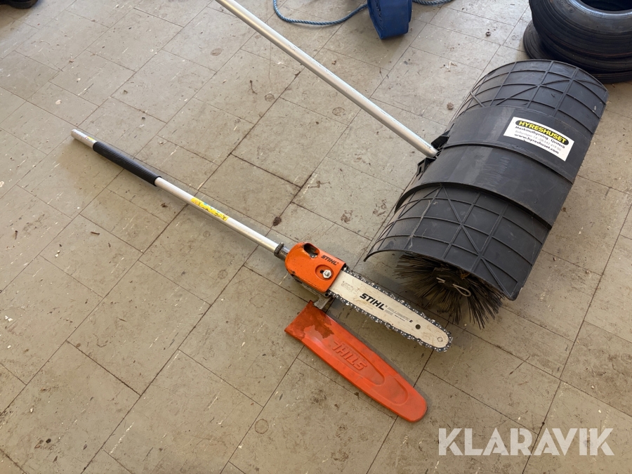 Sopborste och motorsåg till Stihl 130R