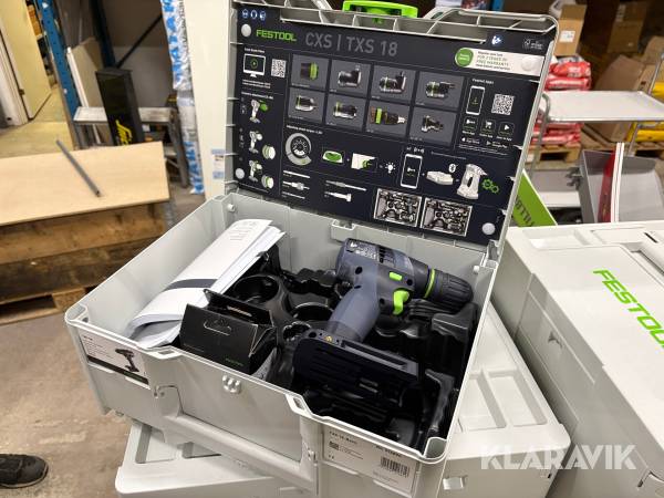 Borrmaskin Festool TXS 18-Basic