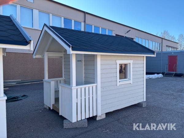 Lekstuga isolerad