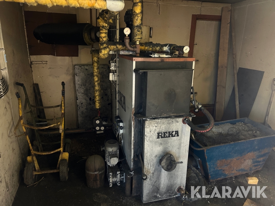 Pellets/ spannmålspanna Reka 30 kW