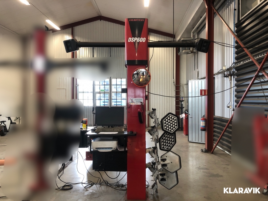 Hjulinställning  Hunter  DSP600 