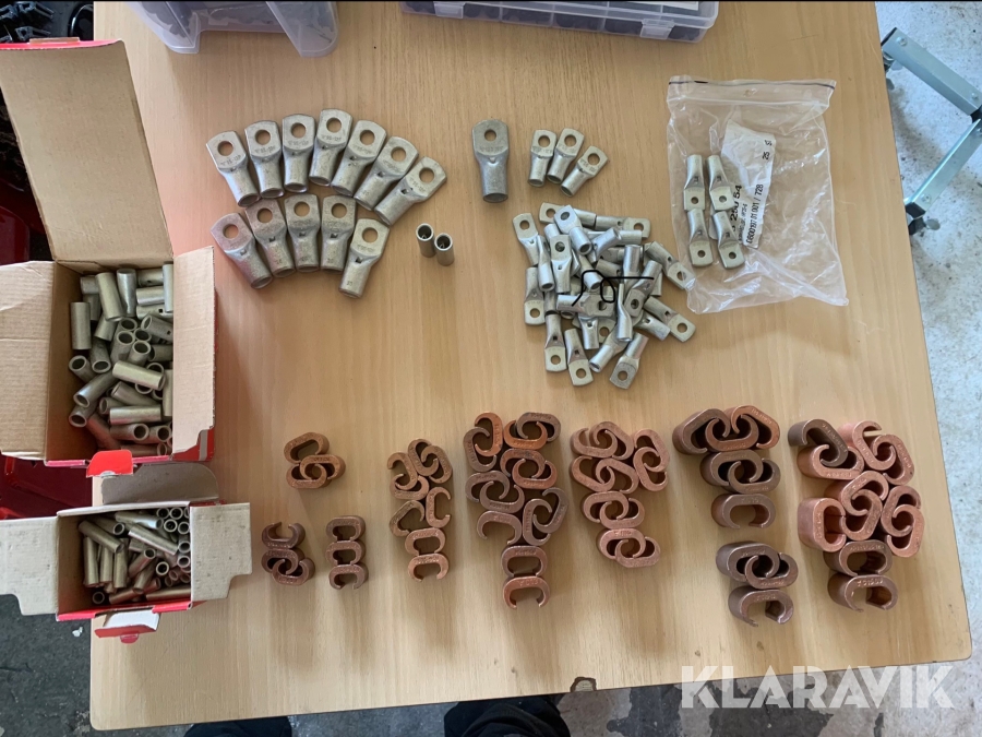 Elpress C-klämmor och kabelskor