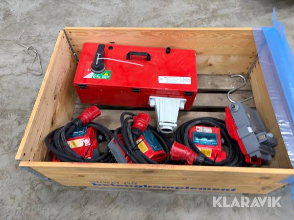 Temporära centraler för skensystem EAE