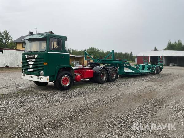 Maskintrailerekipage Scania 140s A-traktor