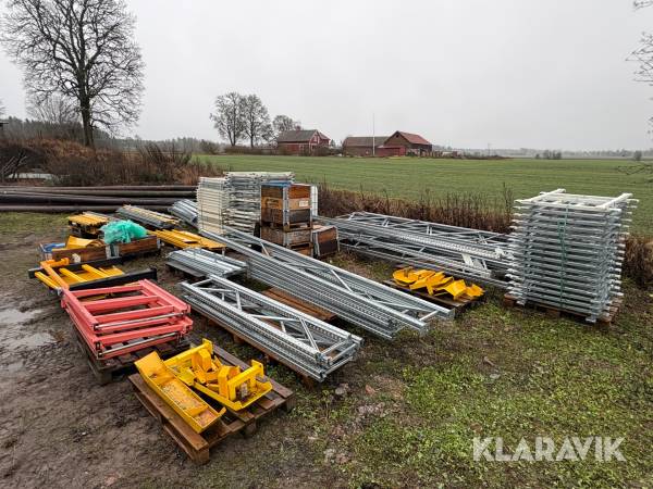 Pallställage 6 sektioner