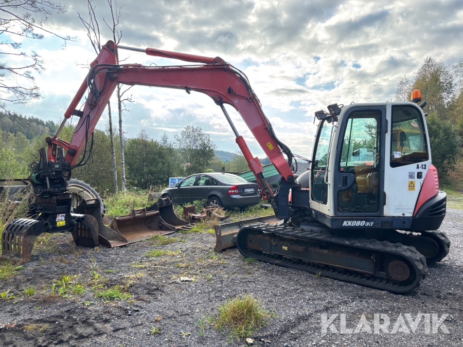 Grävmaskin Kubota KX080-3