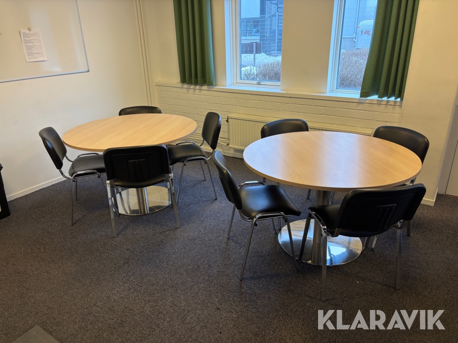 Bord och stolar 2 bord 8 stolar