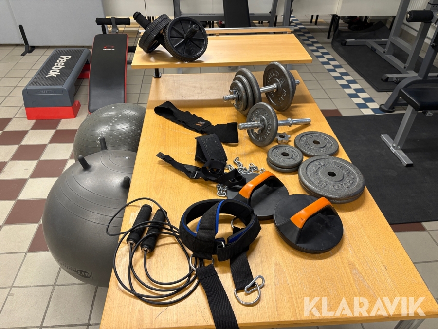 Träningsredskap & vikter