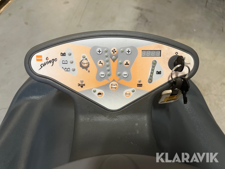 Städmaskin Taski Swingo XP, Kumla, Klaravik auktioner
