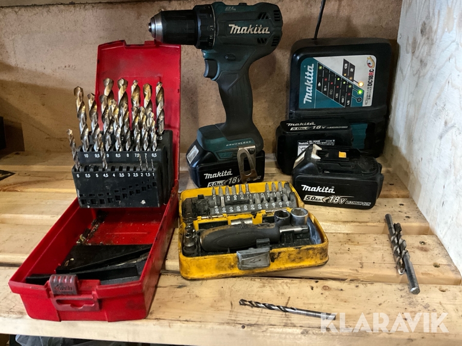 Skruvdragare Makita DDF485