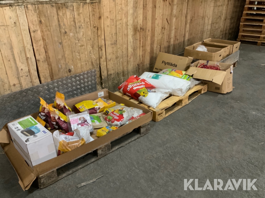 Restparti från zoo butik