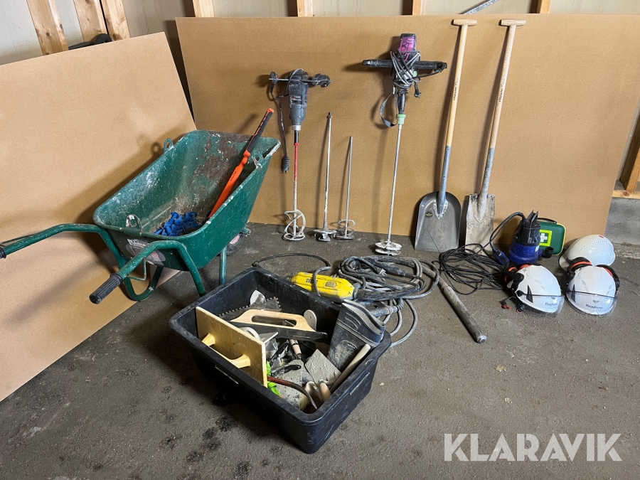 Cement och betongmaskiner 3st