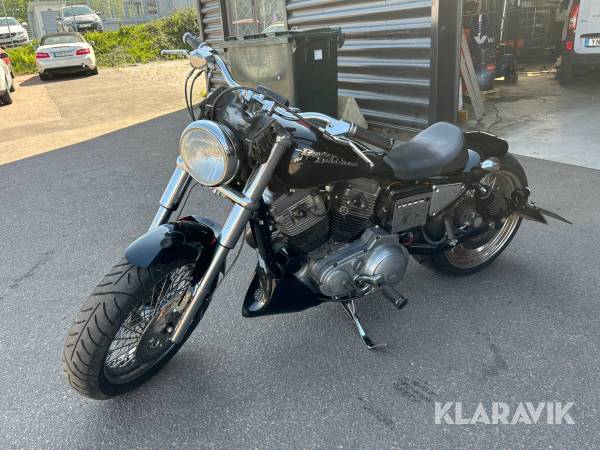Motorcykel Harley Davidson Sportser 883 (custombygge)