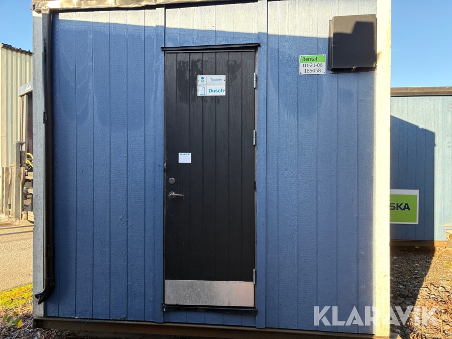 WC & Duschbod Flexator 2st toaletter / 1st dusch