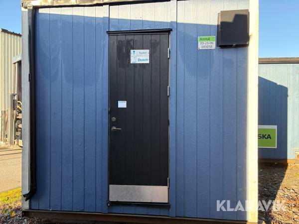 WC & Duschbod Flexator 2st toaletter / 1st dusch