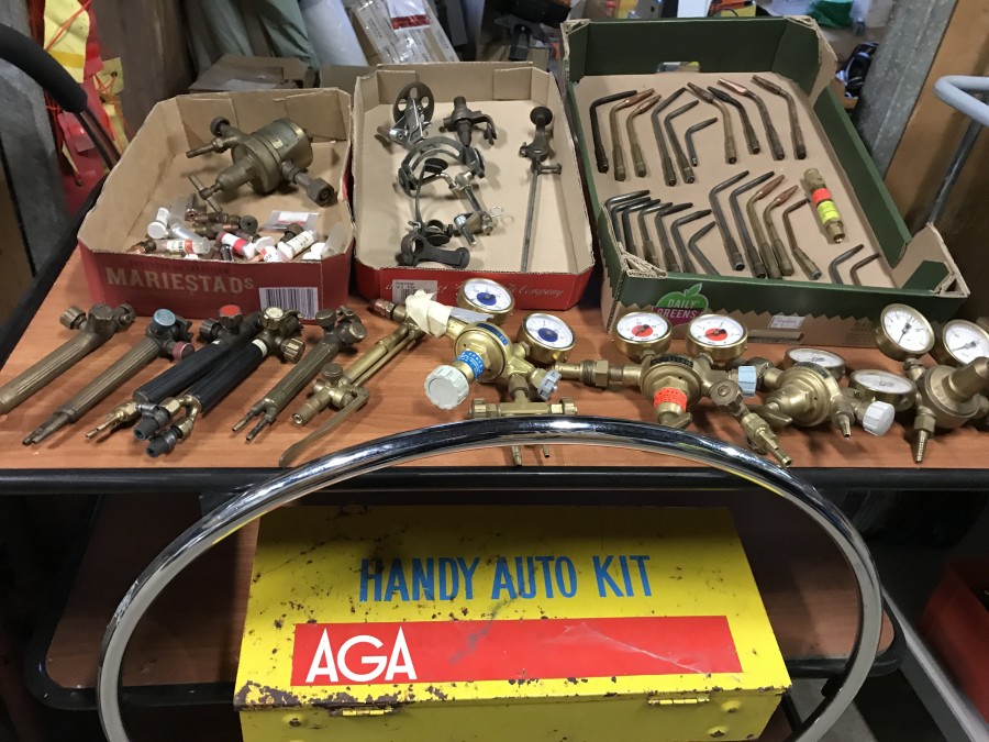 Diverse gassvetstillbehör