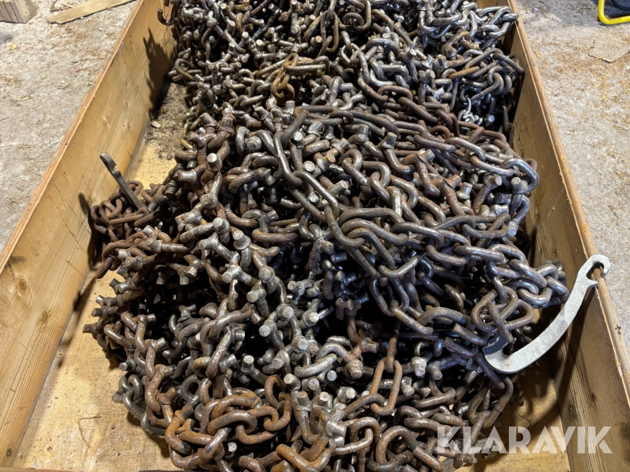 Piggkedjor Kedjan 620/75R26 12mm 4 st 