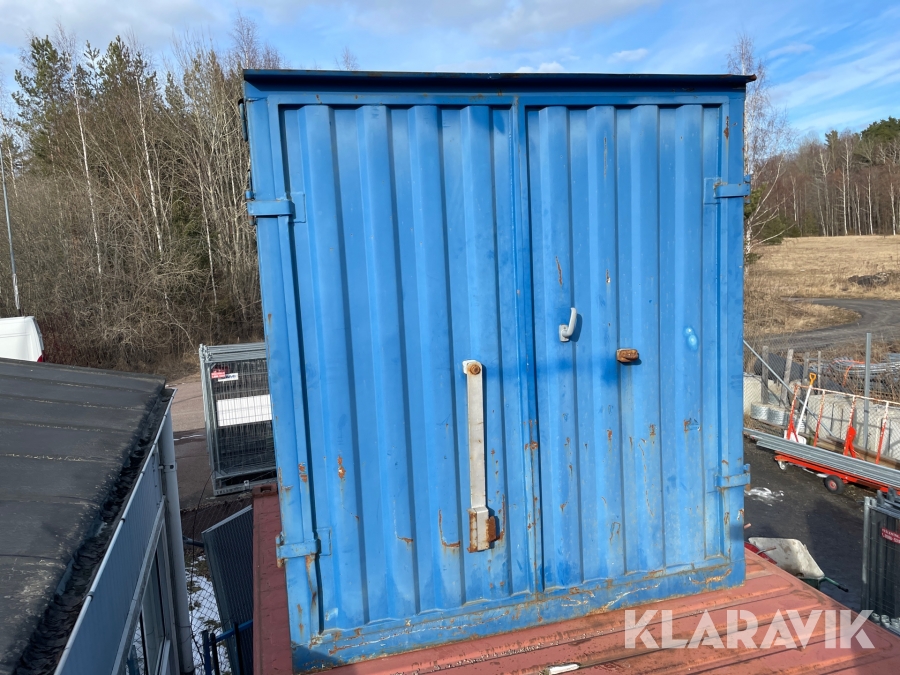 Klaravik Auktioner Container med verktyg