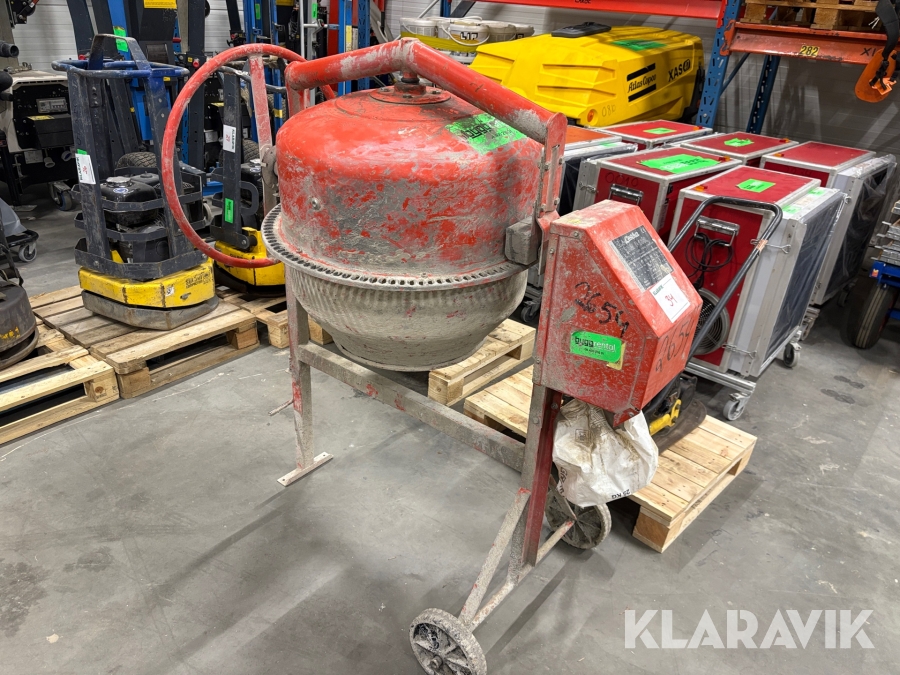 Betongblandare Lescha ABM P 135L