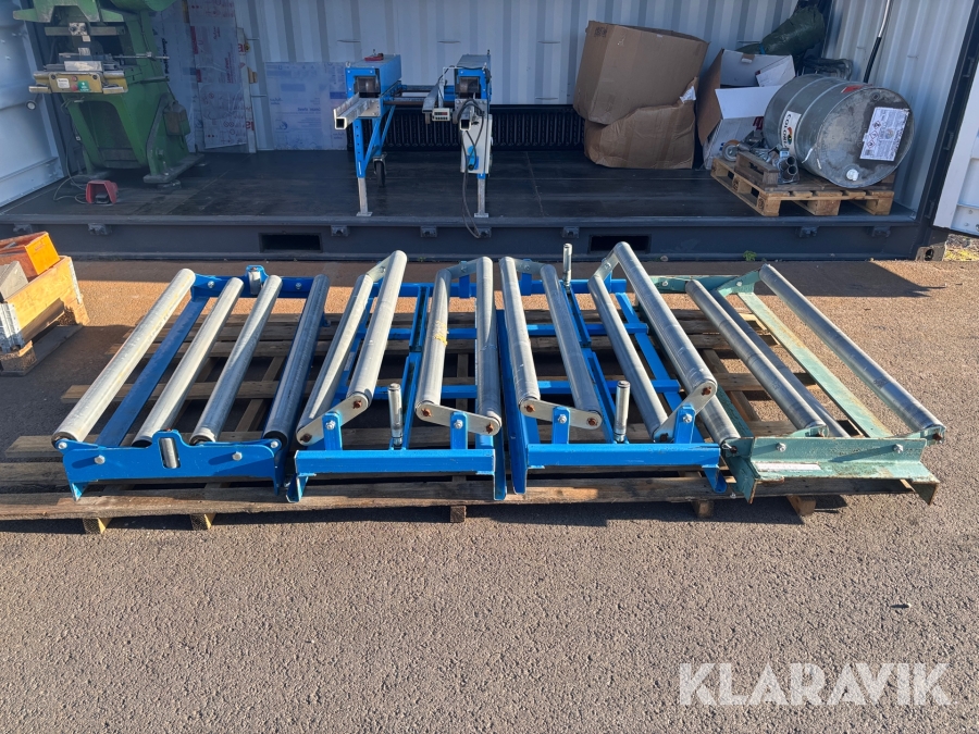 Plåtvaggor Belano 1250mm 7st