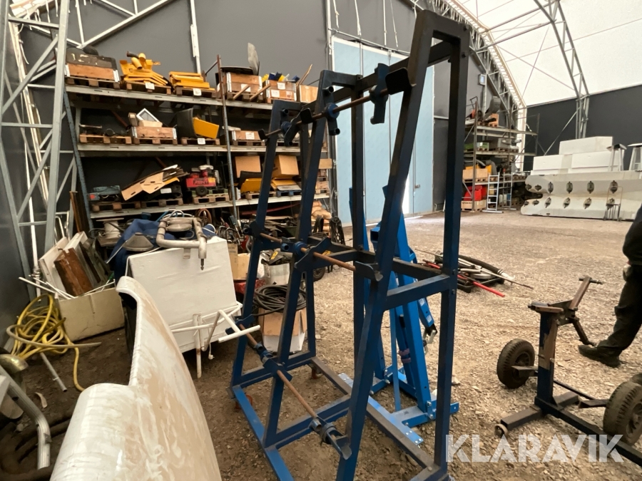 Slangställ för hydraulslang