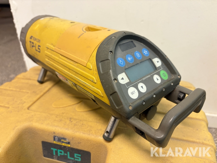 Rörläggningslaser Topcon TP-L5G inkl. laddare