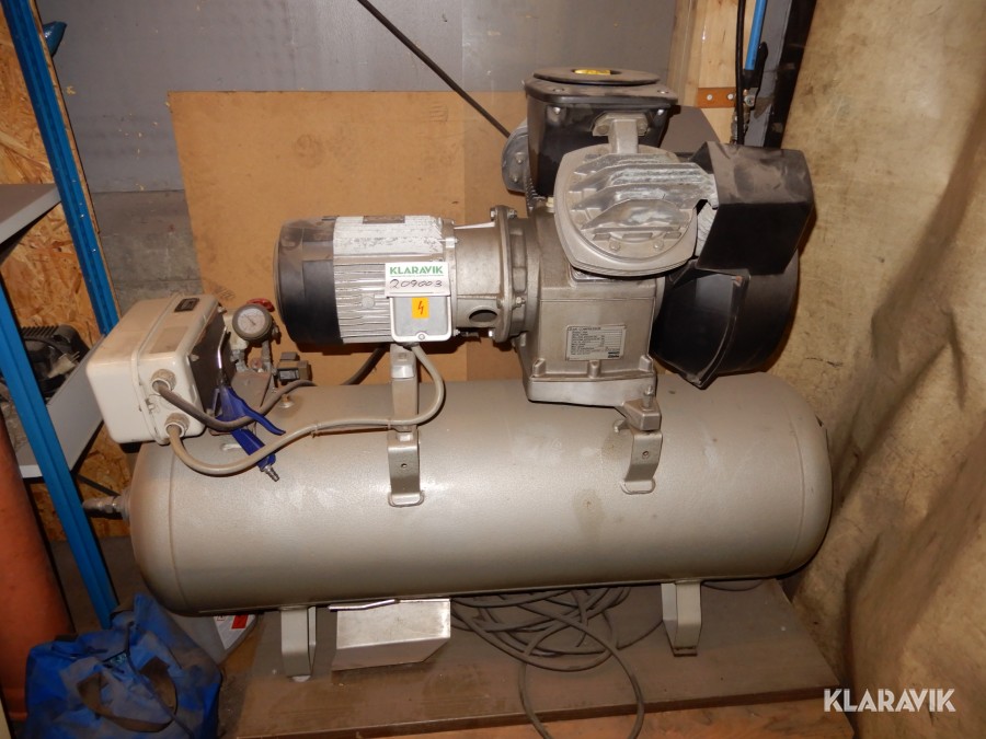 Luftkompressor med tillbehör