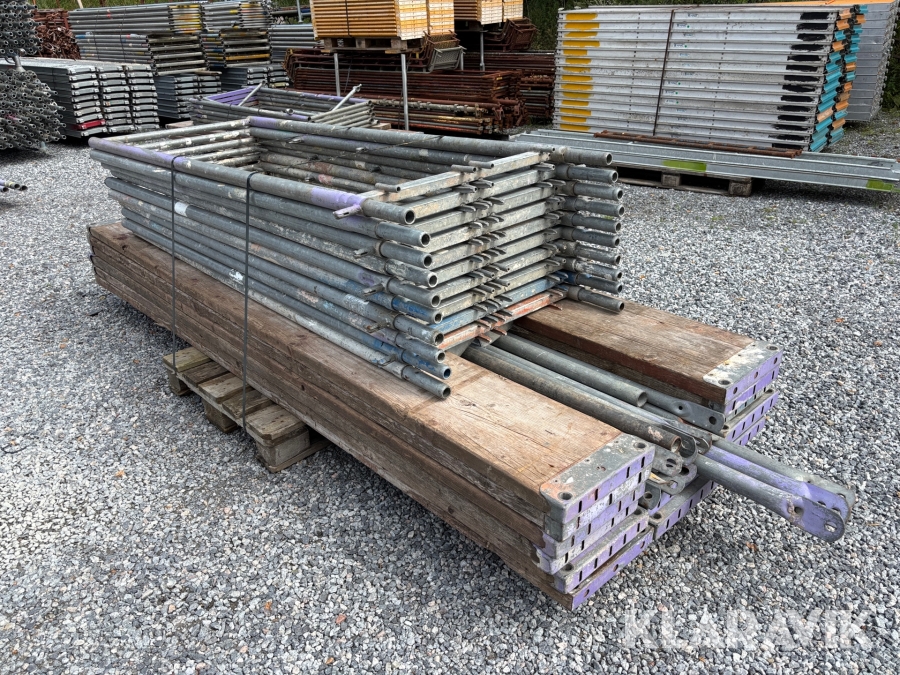 Ramställning Plettac 60 m3 9 x 6 m