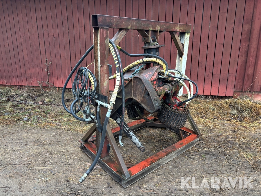 Mobilt skördaraggregat till huggarvagn