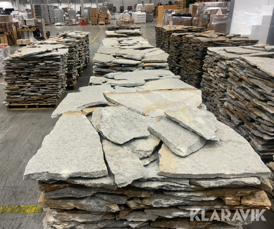 Skifferplattor Cuarcita 150kvm