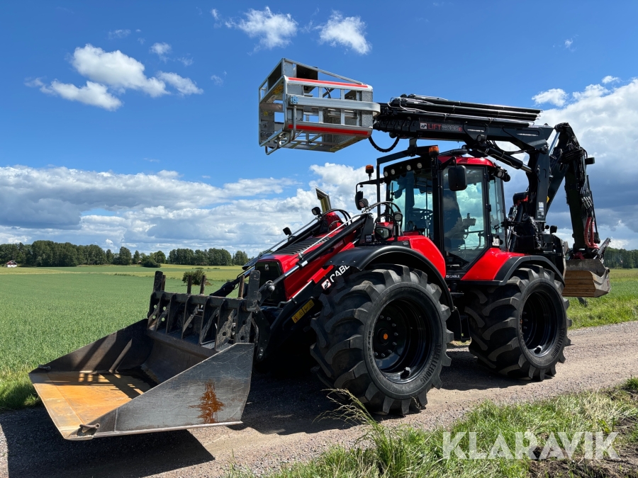 Grävlastare Huddig 1370 med Linjeutrustning