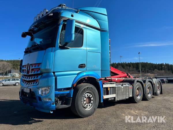 Lastväxlare Mercedes-Benz Arocs 3253 8X4 TRIDEM