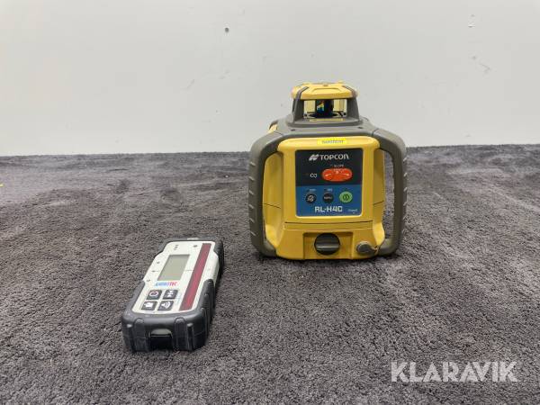 Planlaser och Lasermottagare Topcon RL-H4C, MTR-125RF