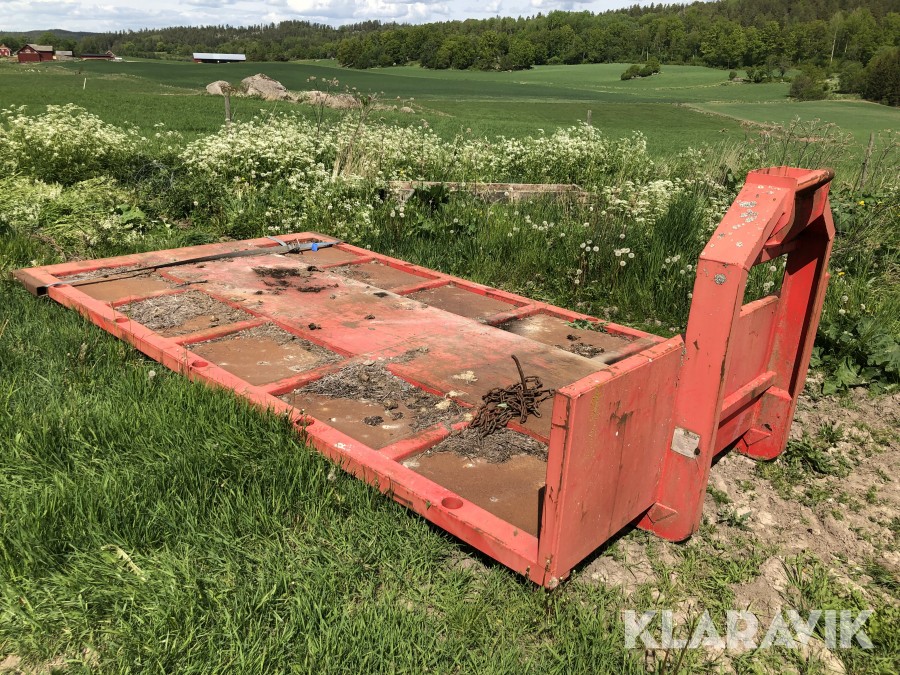 Lastväxarflak / Maskinflak  Bigab  12 ton  