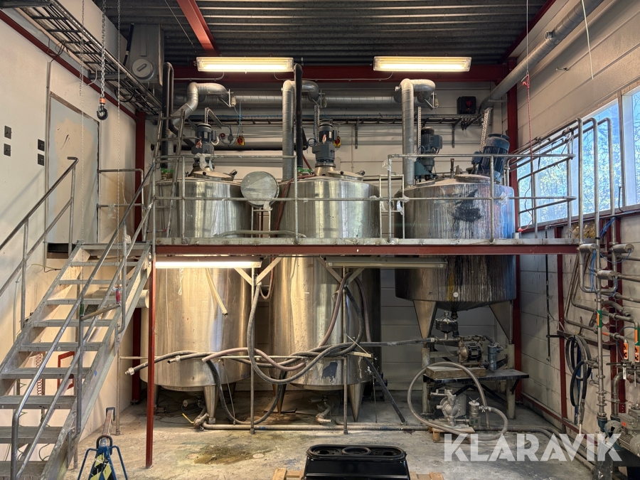 Blandartankar, ställning och ventilation SEW-EURODRIVE eDFT90s4