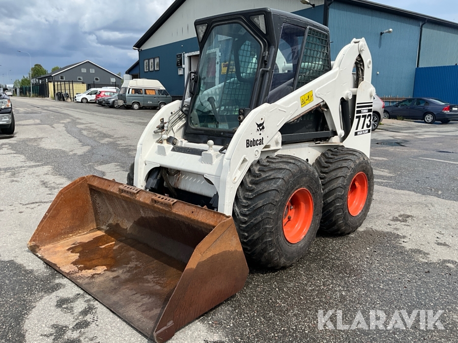 Hjullastare / Kompaktlastare Bobcat 773 med skopa